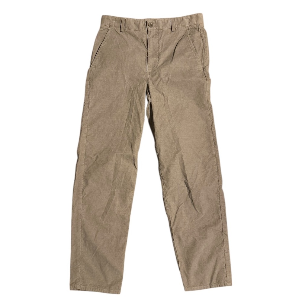 COS Mid-Rise Tan Corduroy Pants